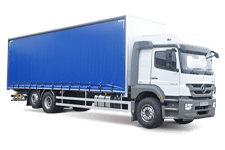 Van Hire Goole - 26 Tonne Curtain Side Truck - Truck hire Goole
